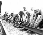 Railroad worlkers